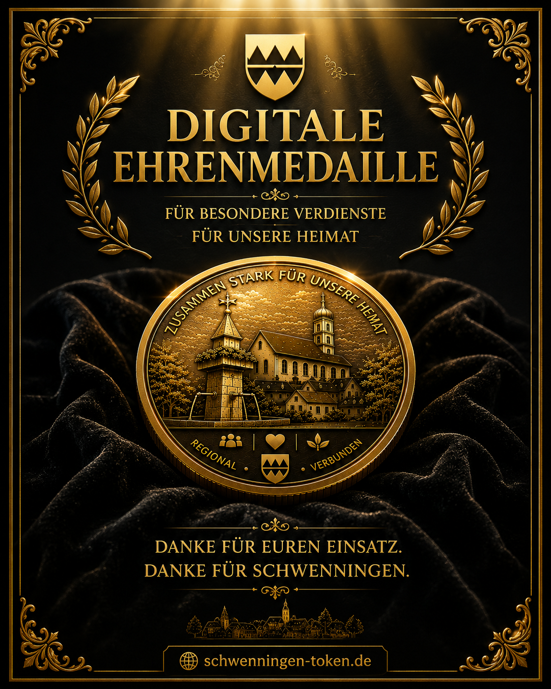 Digitale Ehrenmedaille