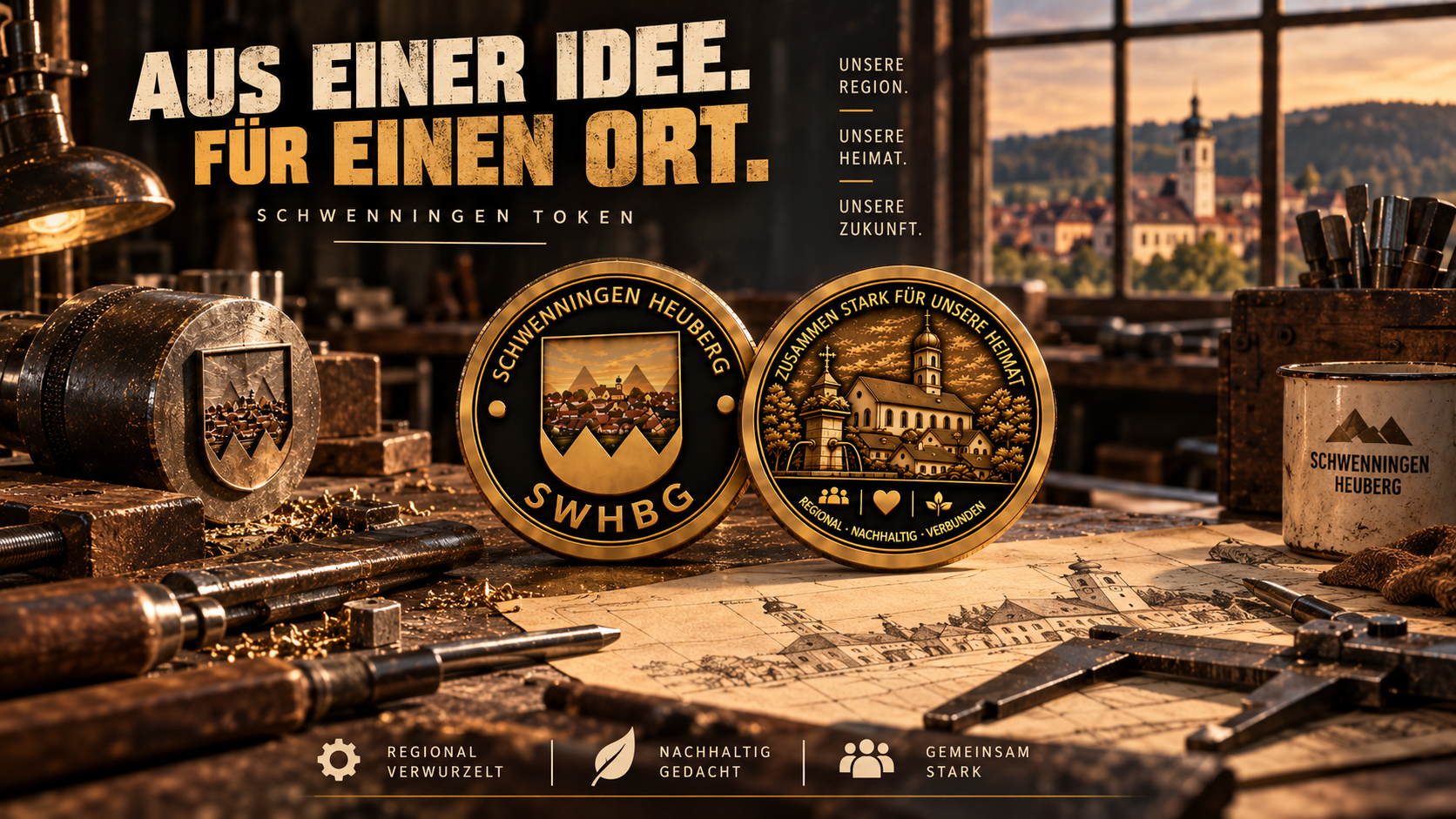 Made in Schwenningen – Werkstatt-Industrieästhetik