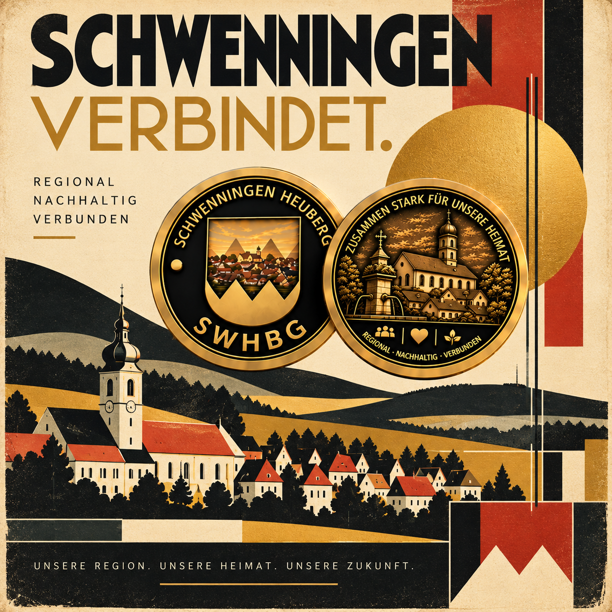 Schwenningen verbindet – Bauhausstil